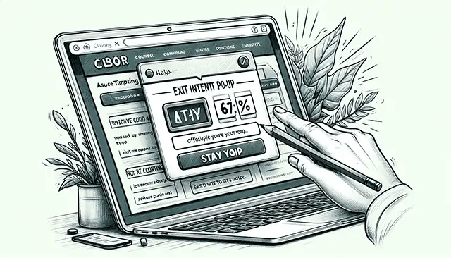 A computer screen displaying a website