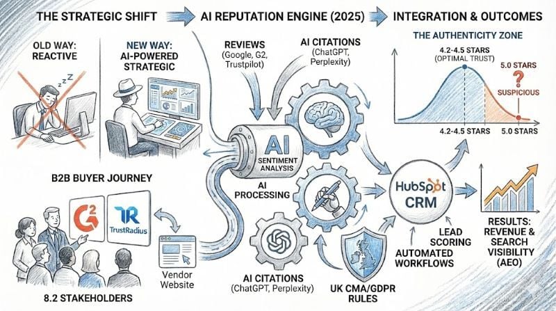 AI Reputation Management infographics