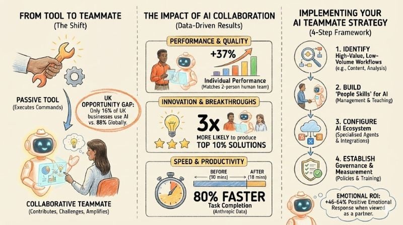 AI as a collaborative teammate