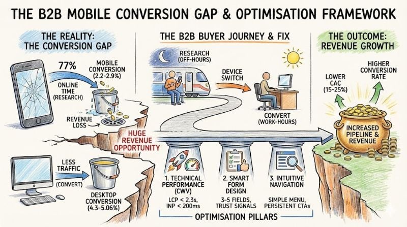 B2B Mobile Conversion Gap