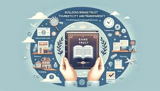 Building brand trust through authenticity and transparency