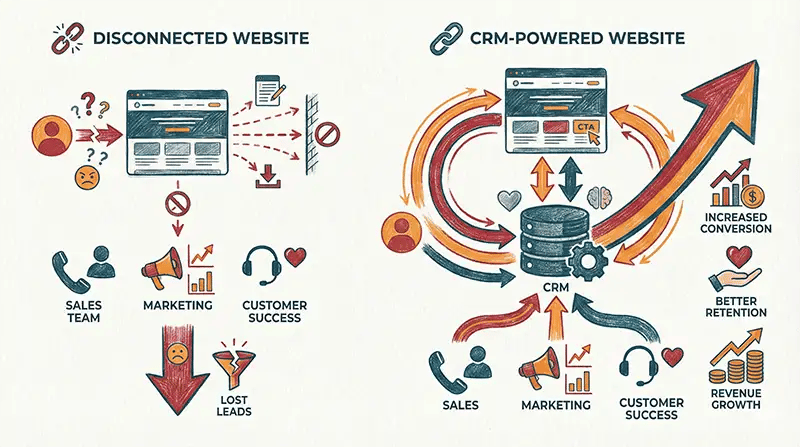 CRM-website-strategy