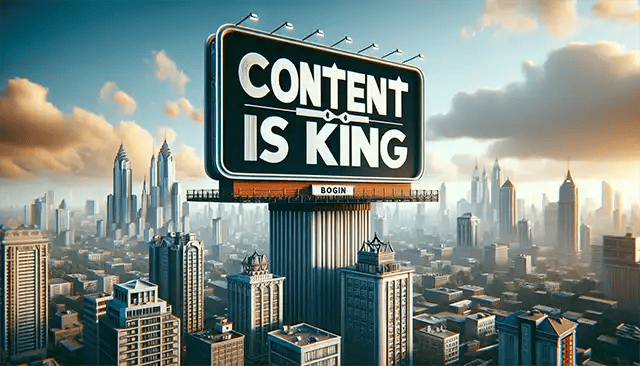 Content is King