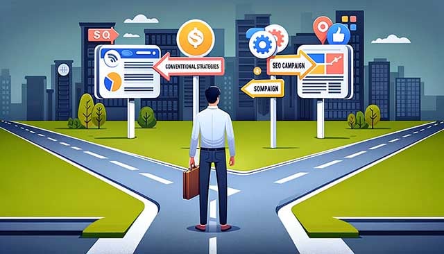 Conventional Strategies in traditional marketing