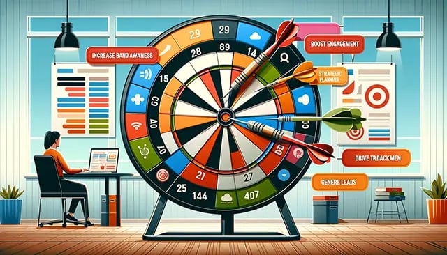 Defining Objectives and Goals for social media marketing