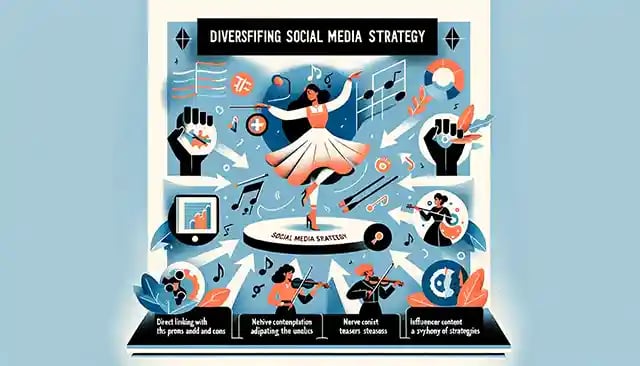 Diversifying social media strategy