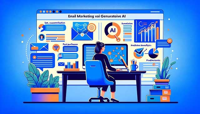 Email marketing via generative AI