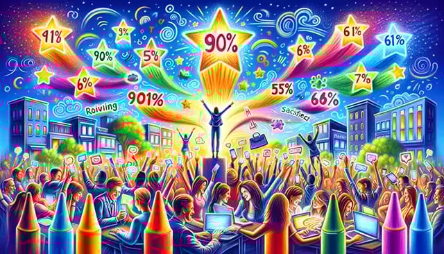 Embracing positivity and leveraging support from satisfied customers