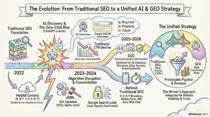 Evolution of SEO