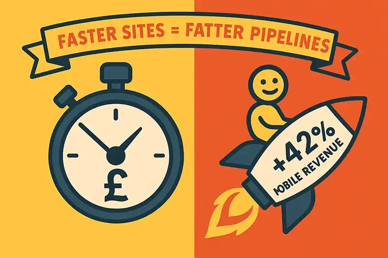 Faster Sites Fatter Pipelines