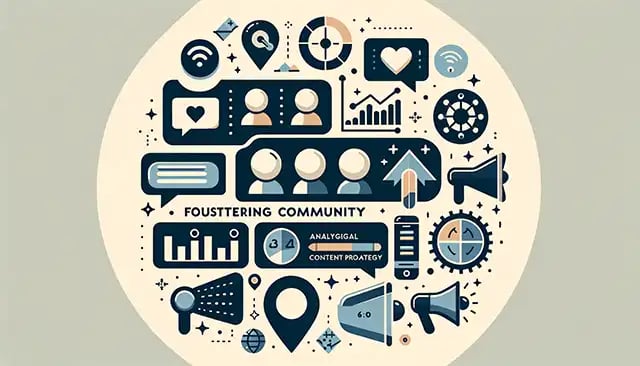 Fostering community through interaction on social media