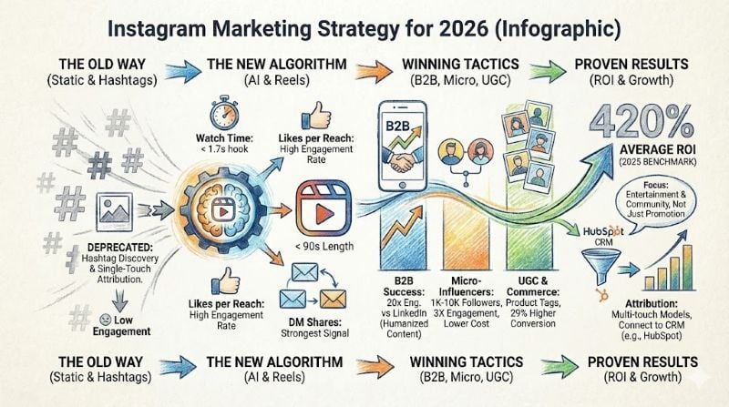 Instagram marketing strategy for 2026