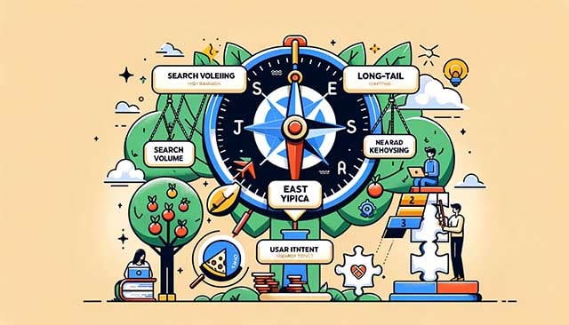 Keyword guidance in SEO