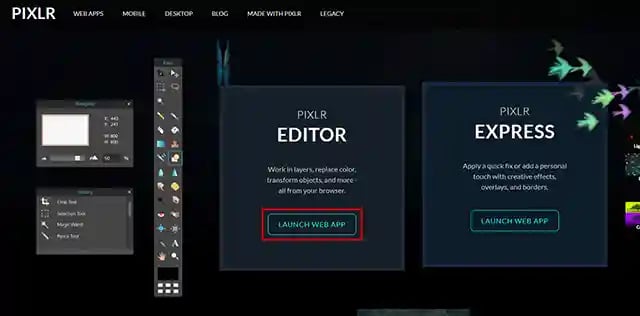 PIXLR Editor