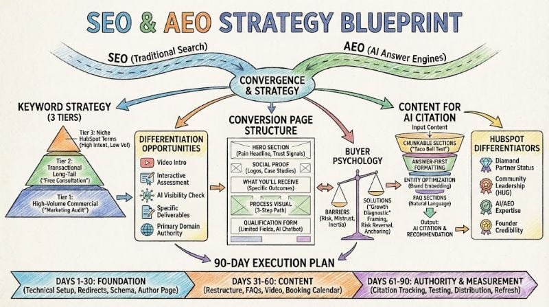 SEO and AEO Strategy Blueprint