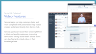 Service Hub Video features