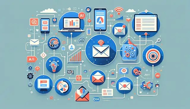 Strategic implementation of AI in email campaigns