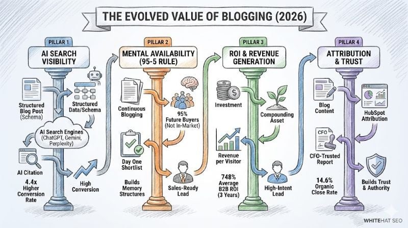 The Evolved Value of Blogging