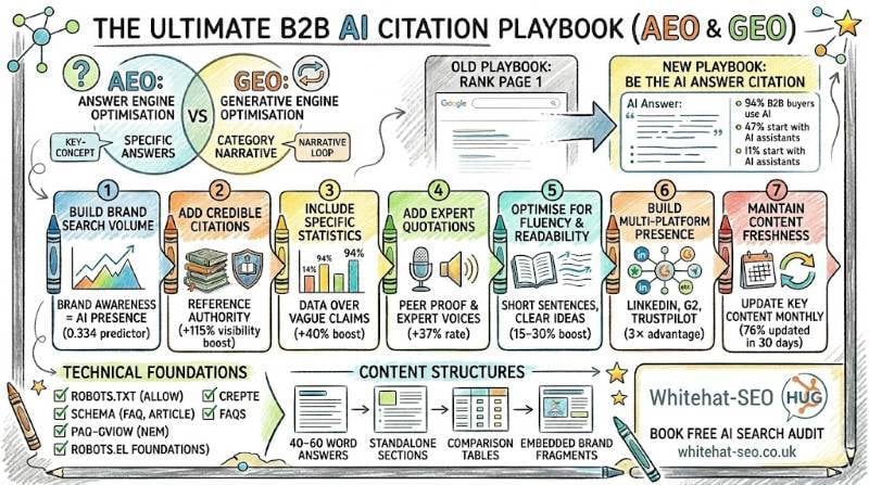 The Ultimate B2B AI Citation Playbook