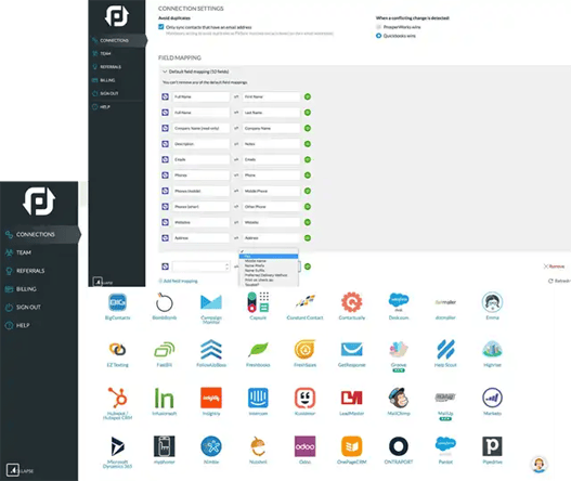 attribution connection settings