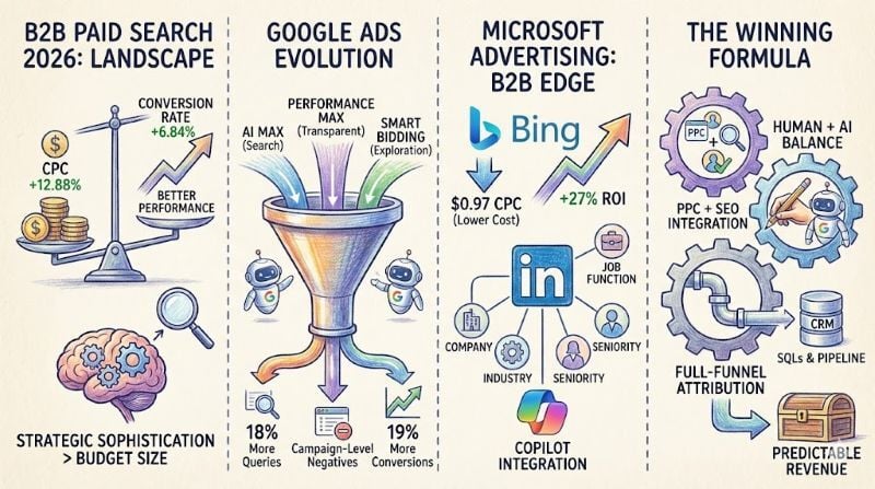 b2b paid search 2026