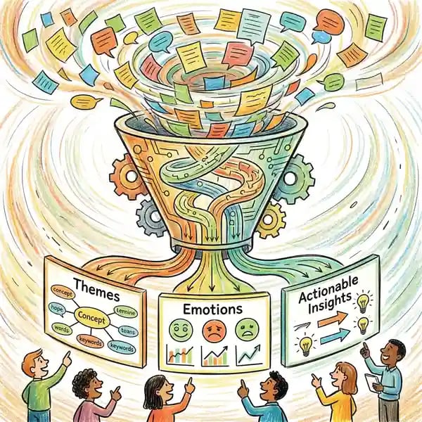 Competitive intelligence dashboard showing competitor positioning, market share trends, and emerging opportunities