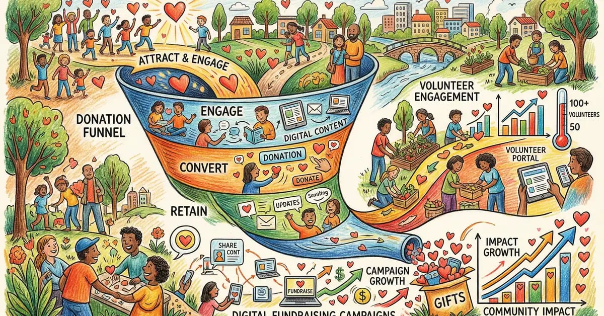 Inbound marketing strategy for charities and non-profit organisations to increase donations and awareness