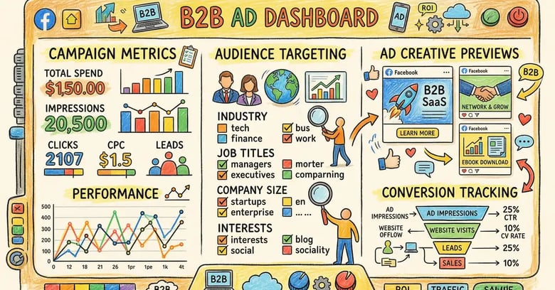 Facebook B2B advertising playbook for UK marketing managers: full-funnel strategy, targeting, and pipeline measurement