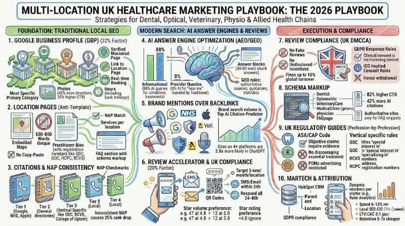 Multi-Location Marketing for UK Healthcare 2026