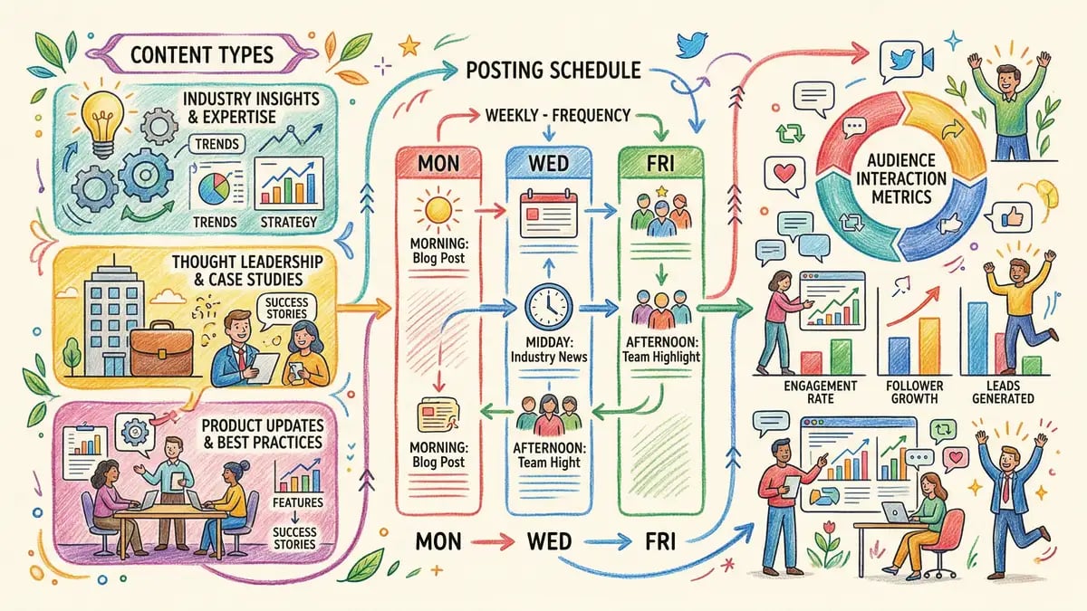 X Platform engagement metrics and algorithm changes for B2B marketing
