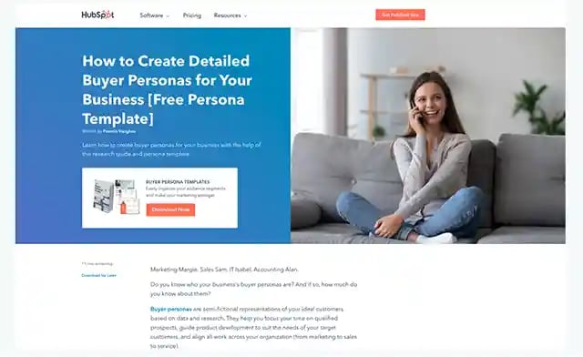 example of a pillar page
