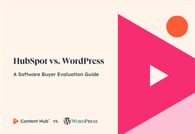 hubspot vs wordpress