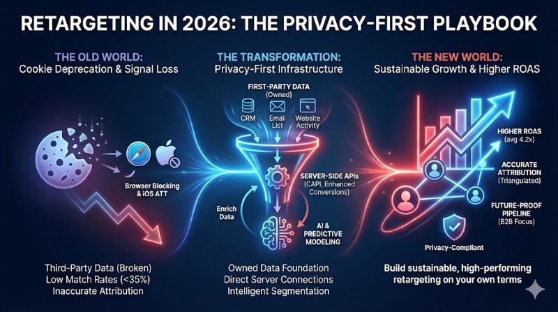 retargeting in 2026 infographics