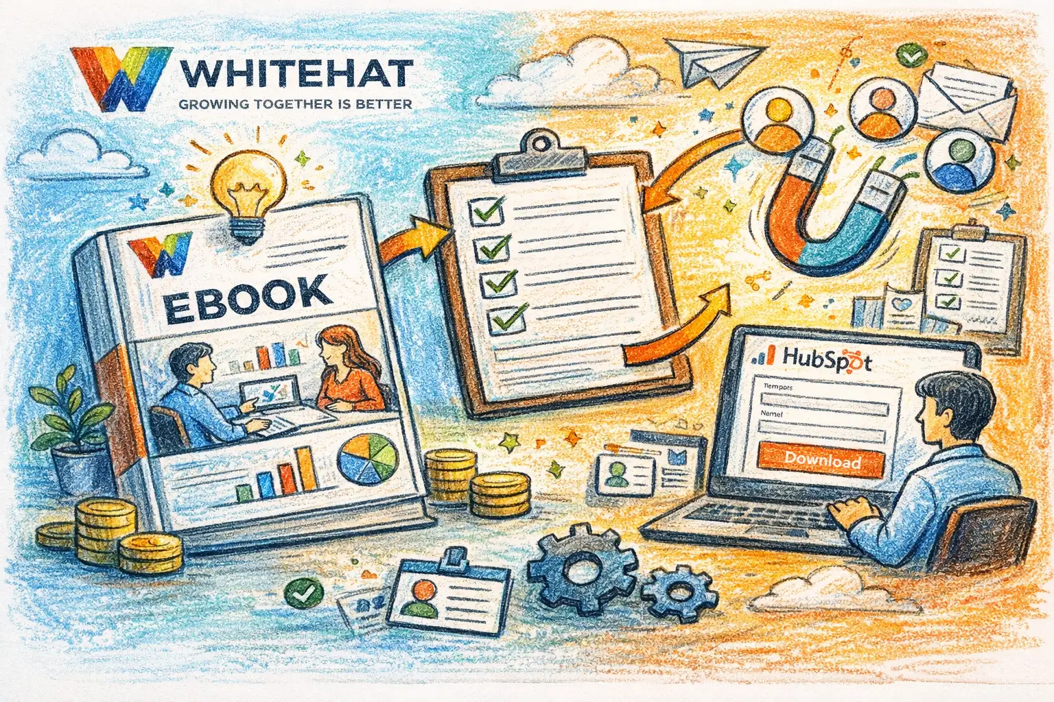 How to Create an eBook for B2B Lead Generation | Whitehat