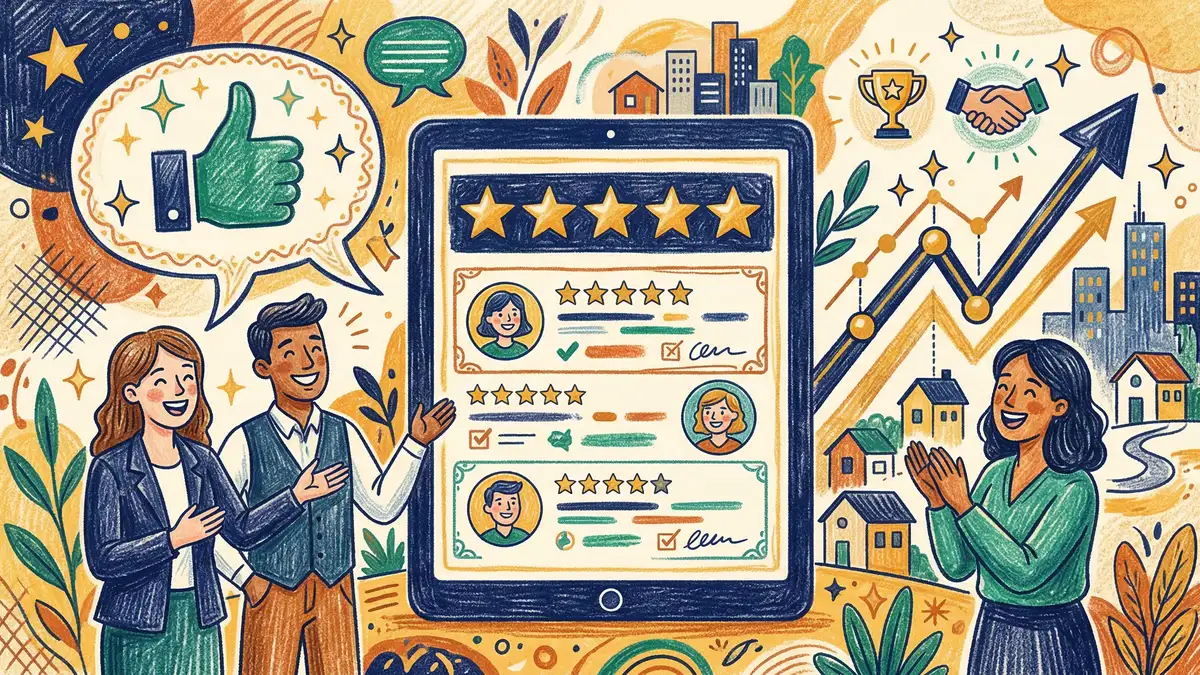 Google review management strategy for UK accountants showing star ratings, review velocity, and reputation building