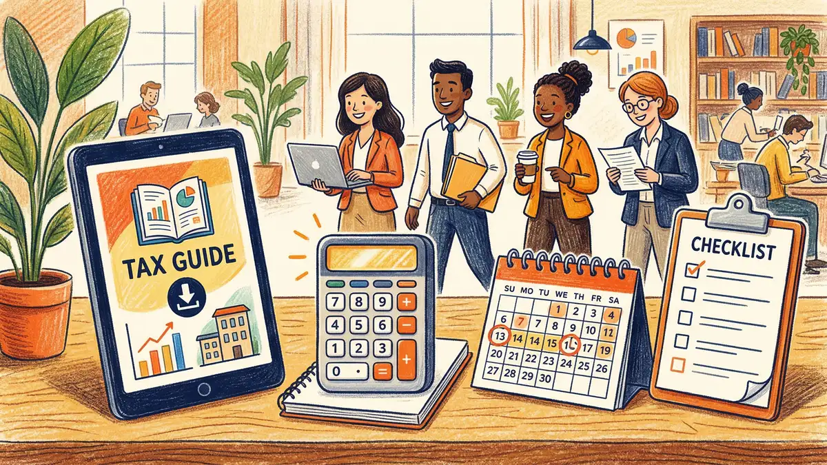 Lead magnet examples for accounting firms including tax guides, financial health checks, and deadline calendars