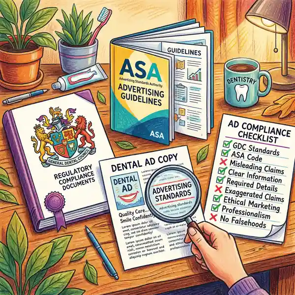 GDC registration and ASA compliance guidelines for dental practice Google Ads