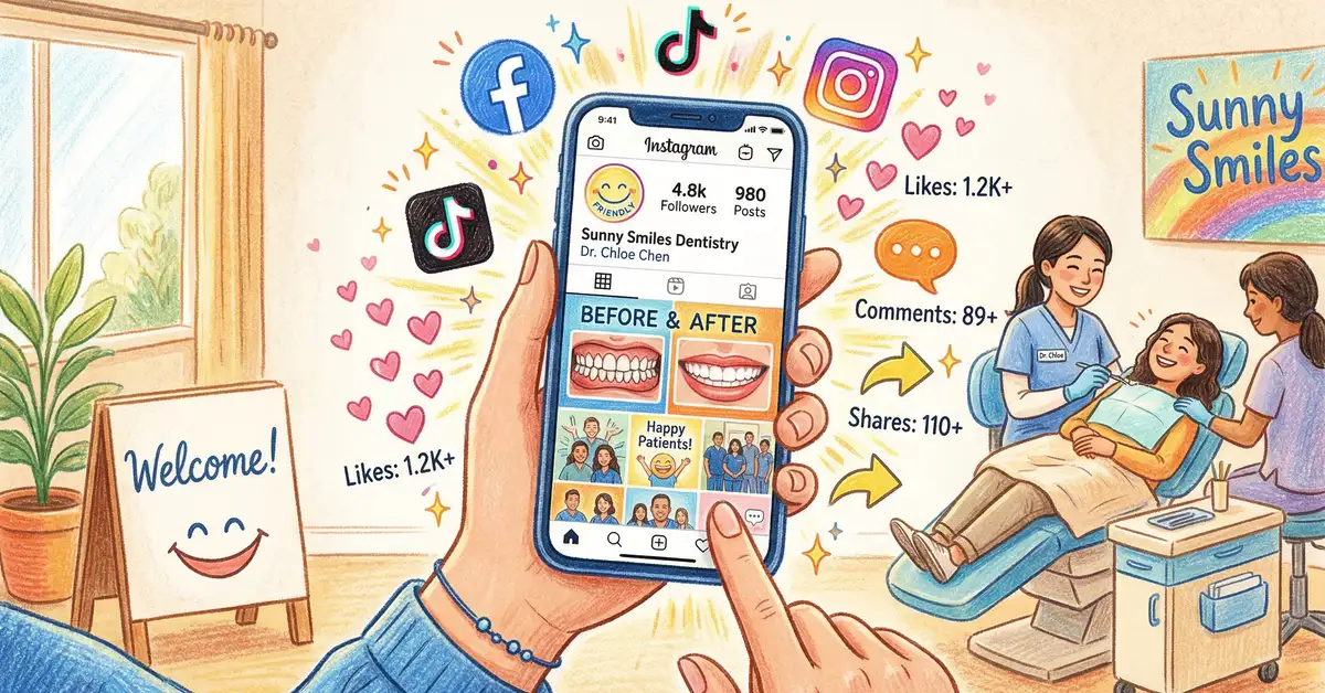 Social Media Marketing for Dental Practices: 2026 UK Guide | Whitehat