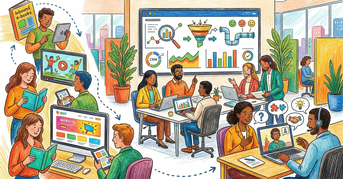Inbound sales methodology with consultative B2B selling approach