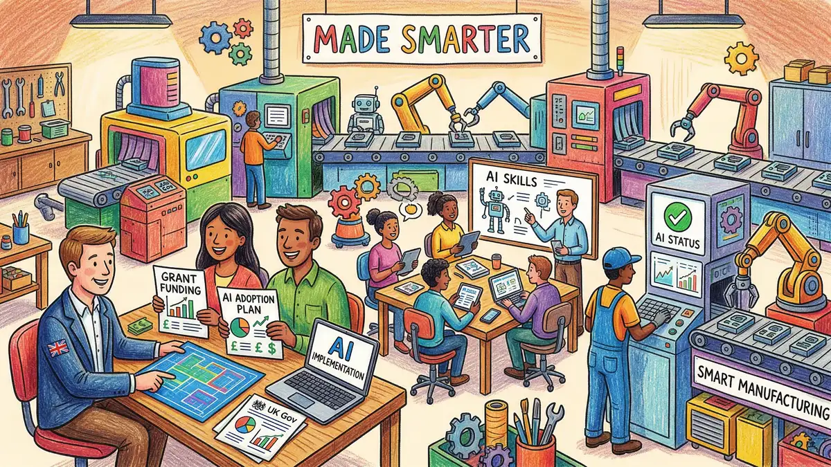 UK government Made Smarter programme helping manufacturers adopt AI