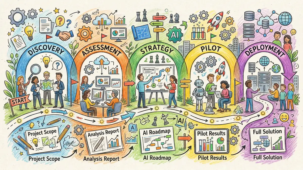 AI consulting engagement process timeline